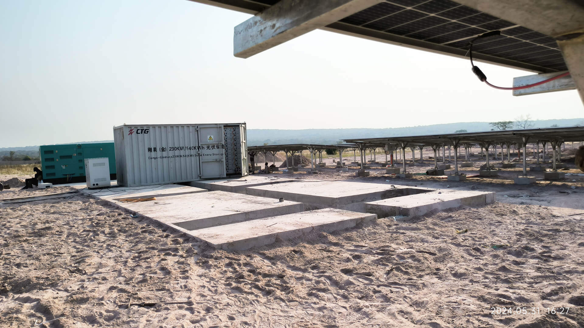Manono Photovoltaic-Storage-Dizeli Microgrid