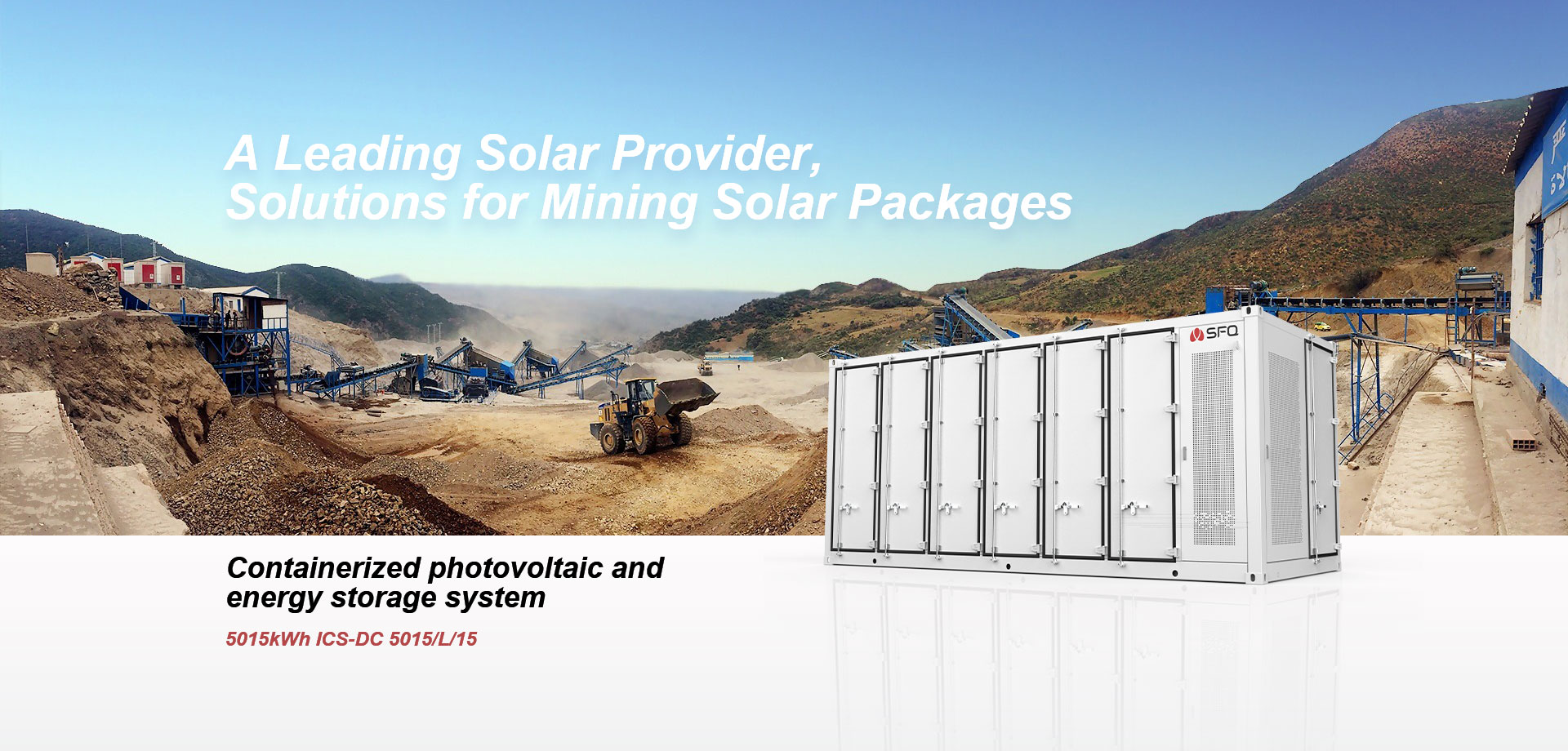 Containerized photovoltaic  and energy storage system