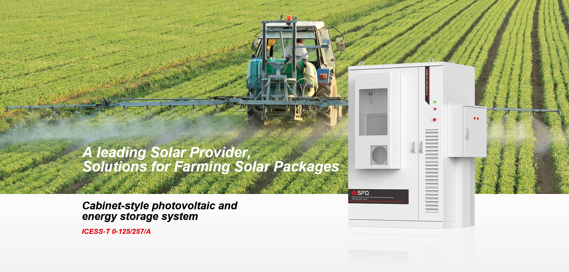 Cabinet-style photovoltaic and energy storage system