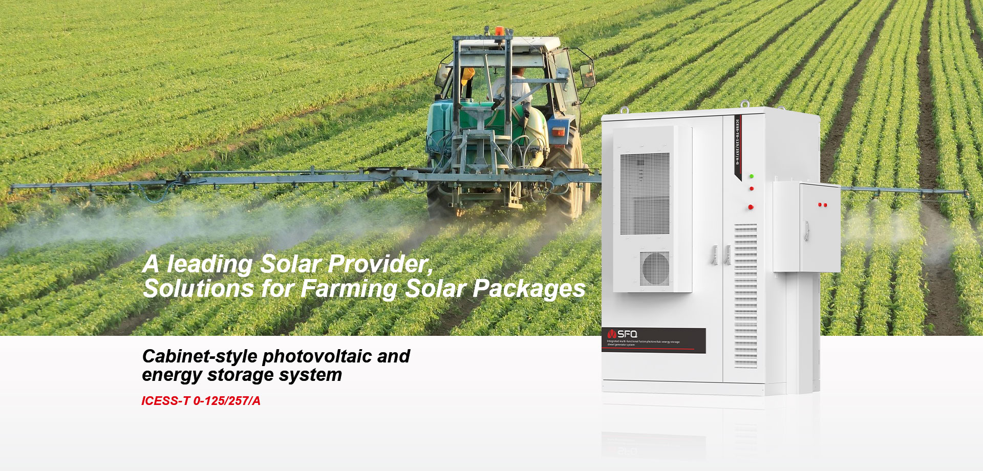 Cabinet-style photovoltaic and energy storage system