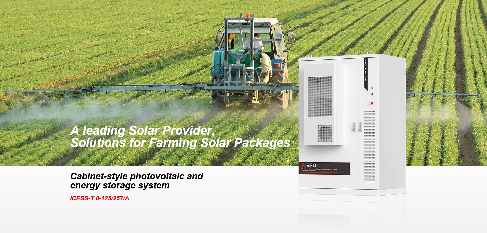 Cabinet-style photovoltaic and energy storage system