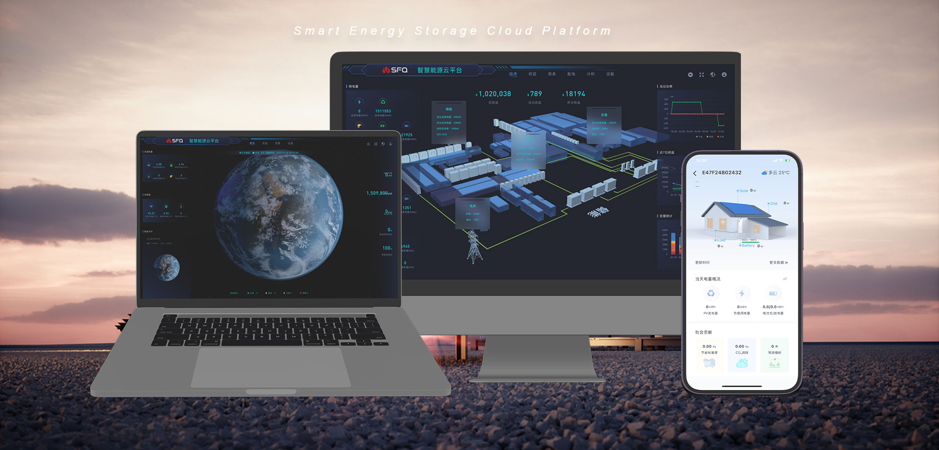 Smart Energy Storage Cloud Platform